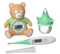 Vital Baby Protect Healthcare Kit, Nasal Decongester, Bath and Baby Thermometer