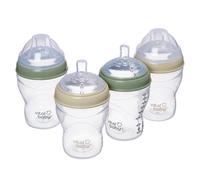 Vital Baby EarthSmart Breast Like Feeding Bottles 240ml 4 Pack in Clear Vital Baby Clear