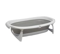 Vital Baby Hygiene Foldable Baby Bath with Heat-Sensitive Plug - Compact Folding Design, Stable Lock-in Legs, Built-in Plug Warns of Hot Water, Easy Draining, Great for Storage & Travel, 0m - 15kg