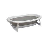 Vital Baby Hygiene Foldable Baby Bath with Heat-Sensitive Plug - Compact Folding Design, Stable Lock-in Legs, Built-in Plug Warns of Hot Water, Easy Draining, Great for Storage & Travel, 0m - 15kg