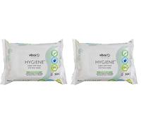 vital baby HYGIENE Super Soft Hand and Face Wipes, 60 Pack, Gentle Cleansing Wipes, Fragrance Free, Hypoallergenic, Alcohol Free, 443937,30 Count (Pack of 1)