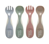 Vital Baby Nourish Chunky Baby Spoon & Fork Set 6+ Months 4 Pack