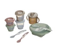 Vital Baby Nourish Complete Baby Weaning Kit 6m+, 10pcs, Essential Weaning Tools, EarthSmart Biodegradable, BPA-Free, Safe & Eco-Friendly for First Solids