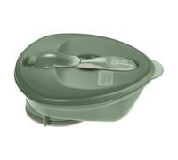 Vital Baby Nourish Power Suction Bowl 6+ Months Natural Moss