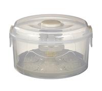 Vital Baby Nurture 2-in-1 Microwave & Cold Water Steriliser, Kills 99.9% of Bacteria in 3 Minutes, Microwave & Cold-Water Steriliser, BPA-Free, EarthSmart Biodegradable, Fast Sterilising