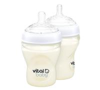 Vital Baby NURTURE Feeding Bottle - 2-Pack
