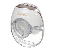 Vital Baby Nurture Flow™ Wearable Breast Pump, Lightweight Hands-Free Slimline Wearable Pump with Powerful Suction, Multiple Modes & Levels, Quiet Portable Design with Milk Collector & Travel Bag