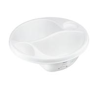 Vital Baby Perfectly Simple Top & Tail Bowl, 0m+, White | Two Wash Sections