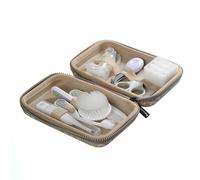 Vital Baby Protect Baby Care Kit, 10pcs Baby Healthcare Essentials with Wipe Clean Travel Case, Hair Care, Thermometer, Nail Care & Nasal Aspirator, EarthSmart Biodegradable, BPA-Free
