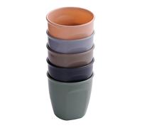 Vital Baby Hydrate Perfectly Simple Cups for Toddlers, Stackable, EarthSmart Biodegradable, Microwave & Dishwasher Safe, Everyday Durable Drinking Cups, BPA-Free, 6m+, 5 Pack