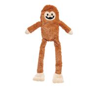 Bark Dog Toy Sasquatch Josh Two Squeakers, Long Whip-N-Flip Limbs, Crinkle Sound, Plush Toy For Dogs