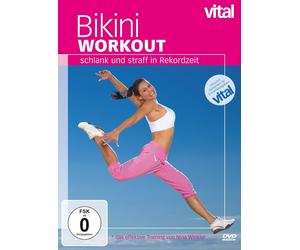 Vital - bikini workout: slim and taut in record time DVD NEW ORIGINAL PACKAGING
