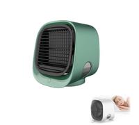 Vital Breeze fan, 3 Speeds Adjustable VitalBreeze Air Conditioner Misting Fan, Adjustable Wind Direction, Multi-Angle Wind Direction Adjustment, for Dorm Rooms, Apartments, Offices (Green)