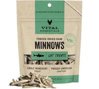 Vital Essentials Freeze-Dried Raw Cat Treats, Minnows Treats, 0.5 oz