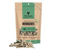 Vital Essentials Freeze Dried Raw Single Ingredient Dog Treats, Minnows, 2.5 oz