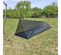 Vital Gear Ultralight Bug Bivy Tent - 1 Person Mesh Shelter for Camping, Backpacking & Survival - Compact Bug Net Tent for Minimalists, Hunters & Bug Out Bags - Trekking Pole Shelter