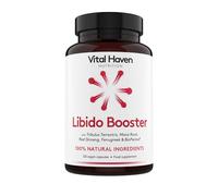 Vital Haven 4-in-1 Libido Booster - Maca Root + Tribulus Terrestris + Red Ginseng + Fenugreek - UK Made