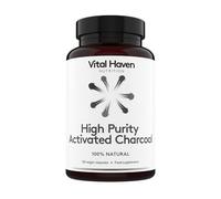 Vital Haven High Purity Activated Charcoal Supplement - 2100mg - UK Made
