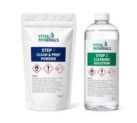 Vital Minerals Stone & Porcelain Patio Cleaner, Oxygen Powered Outdoor Surface Cleaner for Patios, Paths, Driveways & Block Paving, Removes Dirt Grime & Organic Build Up, Up to 50m2