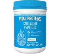 Vital Proteins Collagen Peptides Powder Supplement (Type I, III), Unflavoured Hydrolzed Collagen-Hair, Skin, Nail Support Supplement, Paleo, Gluten Free, Non-GMO, 20g per Serving 264g Canister, 1Pack