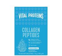 Vital Proteins Collagen Peptides Powder - Unflavoured Travel Sachets 10 x 10g for Skin & Hair