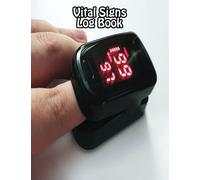Vital Signs Log book: Record Log book for Heart Rate, Blood Sugar, Oxygen Level, Blood Pressure, Temp, Oxygen Track and Weight