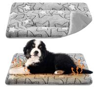 VitalCozy 2 Pack Self Warming Cat Mat Self Heating Pad Bed Reversible Machine Washable Reflects Body Heat Warm Thermal Pet Pad Crate Blanket for Feral and Indoor Cat(Double Star,20'' X 30'')