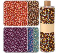 VitalCozy 25 Pcs Reusable Paper Towels Reusable Cotton Towels Toilet Absorbent Washable Paper with Roll Kitchen Dishcloth for Kitchen(Bamboo)