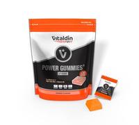 VITALDIN Sport Power Gummies BCAA - Muscle Protection & Recovery - 2 gr of Branched Chain Amino Acids BCAAs Ratio 2:1:1 per Serving + Vitamin B6 - 30 Chewable Gummy Bites - Orange Flavour - Vegan