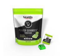 VITALDIN Sport Power Gummies Electrolytes - Electrolyte Replacement - 120 mg Sodium, 90 mg Potassium, 20 mg Magnesium per Serving + Vitamin B6 - 30 Chewable Gummy Bites - Lime Flavour - Vegan