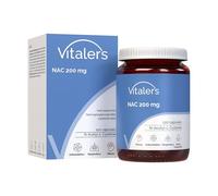 Vitaler’s NAC 200 mg, 120 Vegan Capsules, N-Acetyl-L-Cysteine, 4 Months Supply