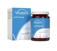 Vitaler's 5-HTP 100 mg - 60 Capsules, 2 Months Supply, Vegan, No Preservatives, Pure Composition
