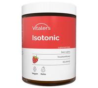 Vitaler's Isotonic, 250 g, Powder, Vegan, No Preservatives, No Sugar, Pure Composition (250 g, Strawberry)