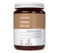 Vitaler's Maitake 500 mg - 60 Capsules, Vegan, 2 Months of Supplementation, No Preservatives, Pure Composition