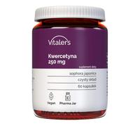 Vitaler's Quercetin 250 mg - 60 Capsules, Vegan, 2 Months of Supplementation No Preservatives, Pure Composition
