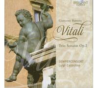 VITALI: 12 SONATAS A DUE VIOLINI COL BASSO PER CD NEW VITALI,GIOVANNI BATTISTA
