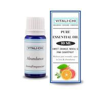 Vitali-Chi Adundance Pure Essential Oil - 10ml | with Sweet Orange, Neroli & Pink Grapefruit | for Diffusers, Aromatherapy, Skin Care, Massage & Bath Oil