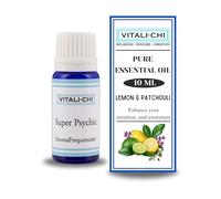 Vitali-Chi Super Psychic Pure Essential Oil - 10ml | with Lemon & Patchouli | for Diffusers, Aromatherapy, Skin Care, Massage & Bath Oil