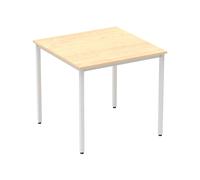 Vitali Square Meeting Table (Square Legs), Maple
