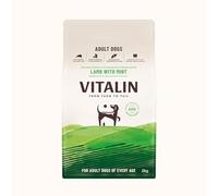 Vitalin Adult Lamb with Mint Dry Dog Food | Grain-Free Nutrition with Joint, Gut & Dental Support | 2KG