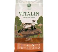 Vitalin The Natural Choice Dry Ferret Food | Hypoallergenic Nutritionally Complete Feed | Chicken & Rice, 12KG