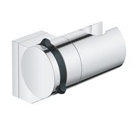 Vitalio Universal QuickFix Adjustable Wall Holder for Hand Showers, Holding Force Maximum 20 kg, Extra Easy to Fit QuickGlue, Chrome, 26183001