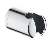 Vitalio Universal QuickFix Non-Adjustable Wall Holder for Hand Showers, Holding Force Maximum 20 kg, Extra Easy to Fit QuickGlue, Chrome, 27958001