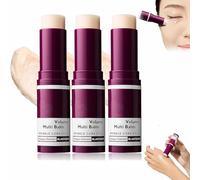 Vitaliq Balm, Vitaliq Anti Wrinkle Calcium Balm, Vimvy Calcium Balms,Volume Multi Balms, Moisture Stick for Skin, Hydrating Lip Eye Cream Neck Cream Make up Base & Face Moisture (3)