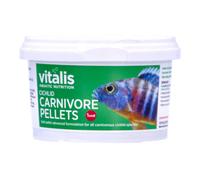 Vitalis Cichlid Carnivore Pellets Fish Food (1mm) 140G