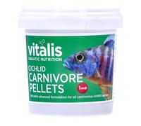 Vitalis Cichlid Carnivore Pellets Fish Food (1mm) 70G