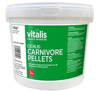 Vitalis Cichlid Carnivore Pellets Tropical Fish Food (4mm) 1.8kg