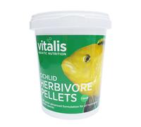 Vitalis Cichlid Herbivore Pellets Tropical Fish Food 260g