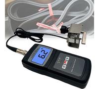 VitalisWorks Digital Belt Tension Tester - 850N Load, 36mm Width, Contact Tensiometer with Audio-Visual Alarm, 4 Unit Conversion for Belts, Cords, and Wires