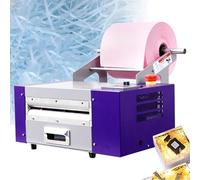 VitalisWorks Electric Raffia Zigzag Paper Shredder,Automatic Crinkle Cut Shredding Machine,Shredded Paper Cutter,Maximum width of raw material 200mm,for Gift Wrapping,Crafts & Festivals